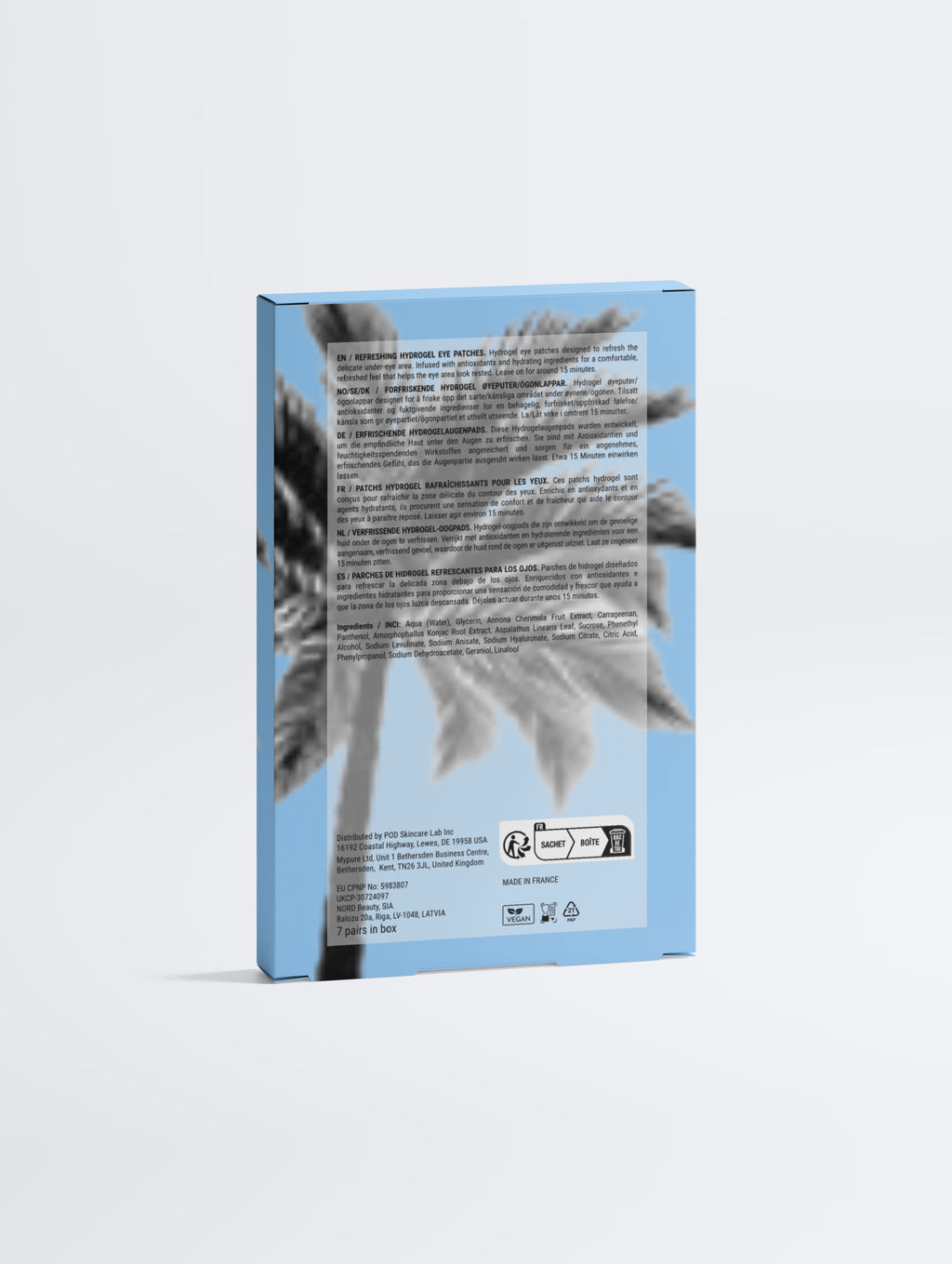 Patchs Hydrogel Yeux Anti-Fatigue  Poches & Gonflements