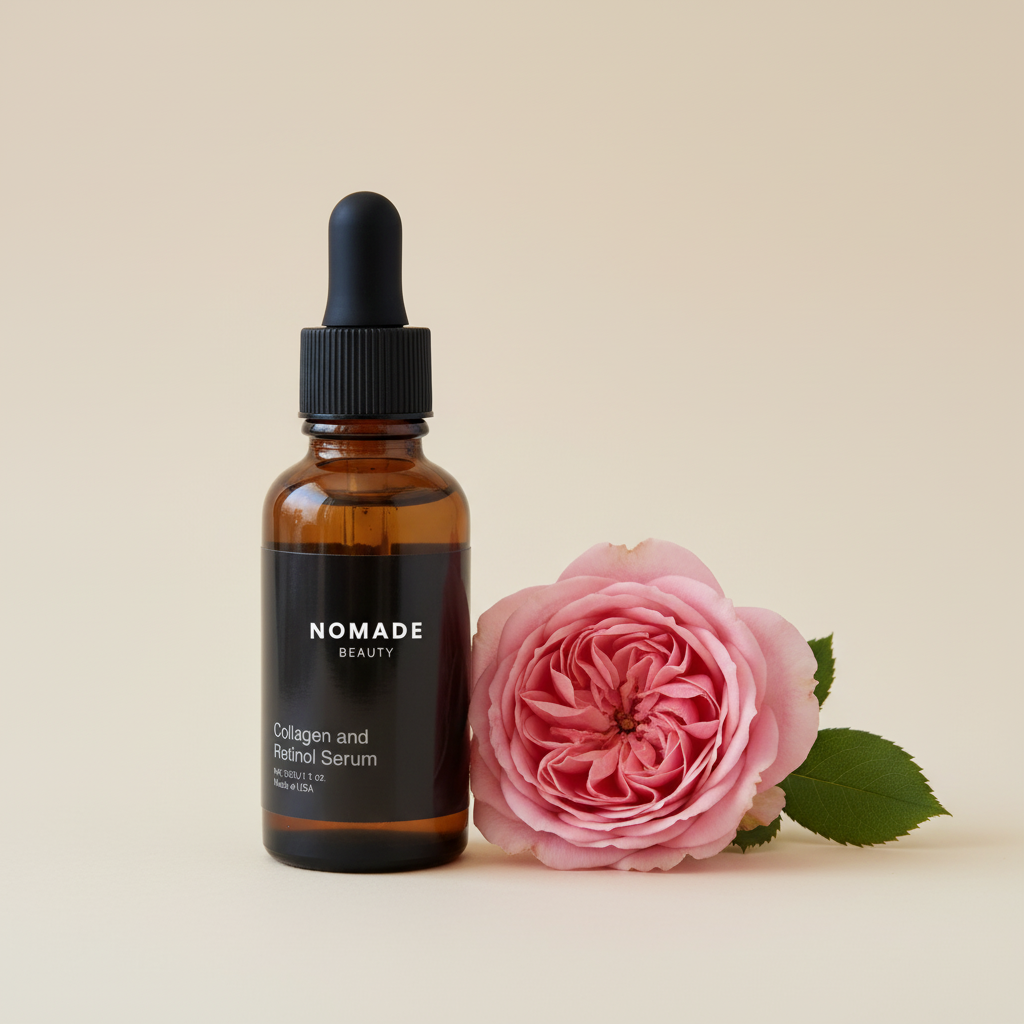 Sérum Anti-Âge avec ingrédient naturel rose