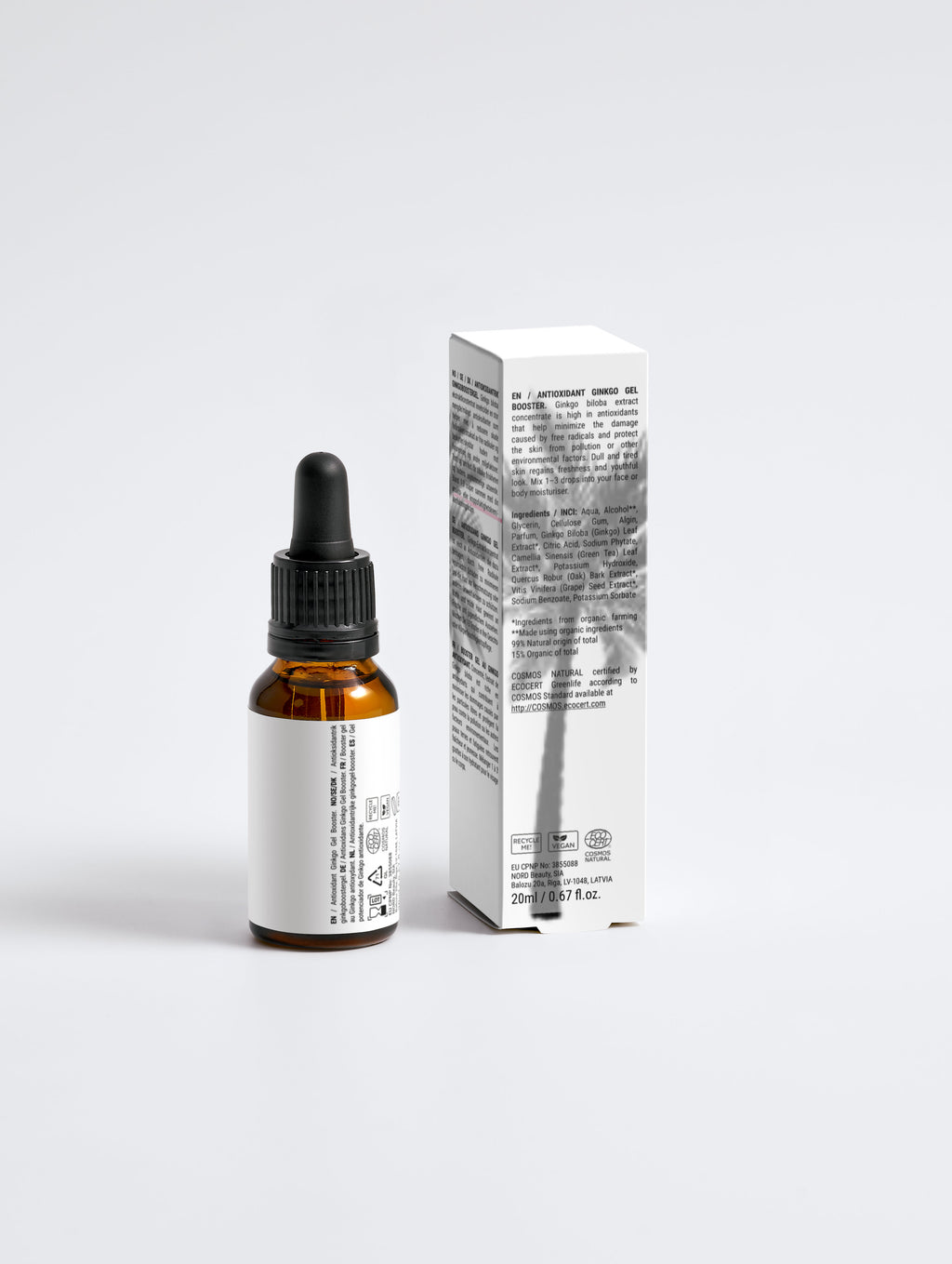 Gel Booster au Ginkgo Antioxydant
